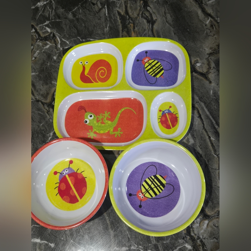 Citrus Grove Insect Plate Set